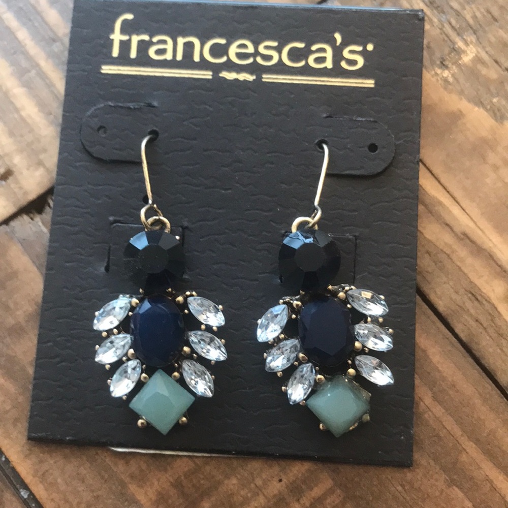 Francesca’s statement drop earring